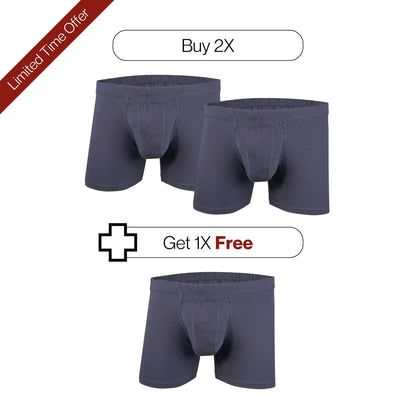 Astronut Men's Boxer Underwear With Geni-Tech Pouch