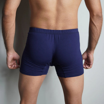 Astronut Men's Boxer Shorts Galaxy Blue With Geni-Tech Pouch